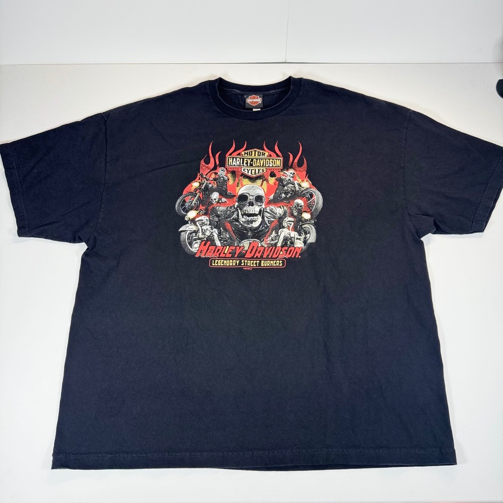 Harley Davidson Legendary Street Burners T-Shirt 3XL Big Barn Des Moines Iowa